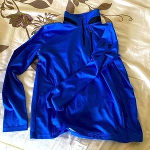 Under Armour half zip sweatshirt.